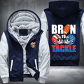 Born To Tackle Fleece Hoodies Jacket