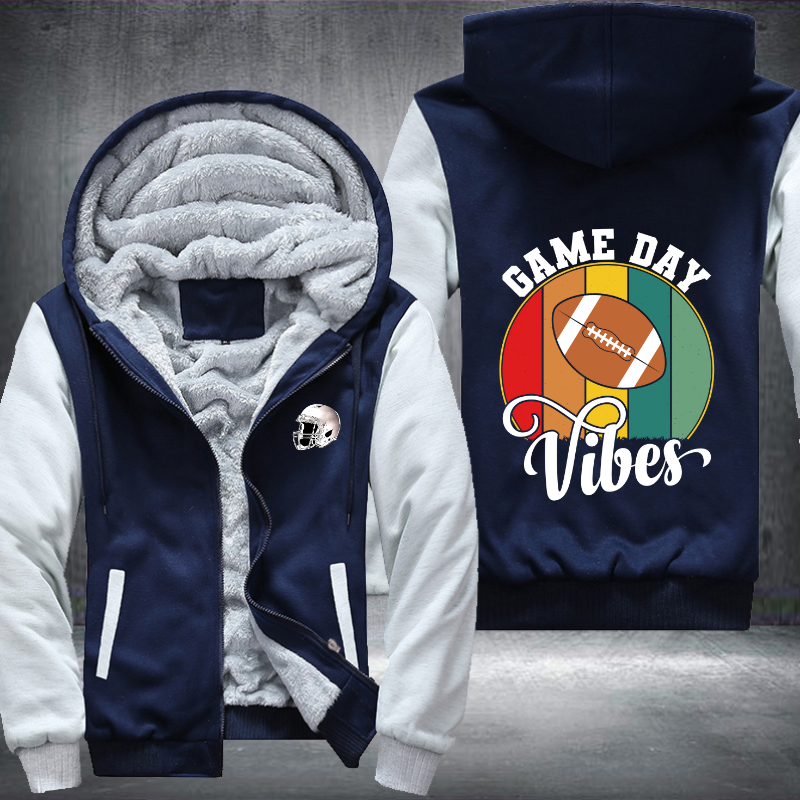 Game Day Vibes Fleece Hoodies Jacket