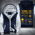 RC Car Remote Control Car Lover Things I do in my spare time Fleece Hoodies Jacket