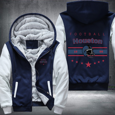 Vintage Football Houston 1999 Fleece Hoodies Jacket