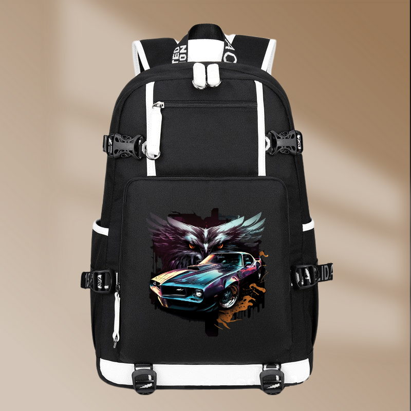 Pontiac Firebird Trans Am 1970 Printing Canvas Backpack