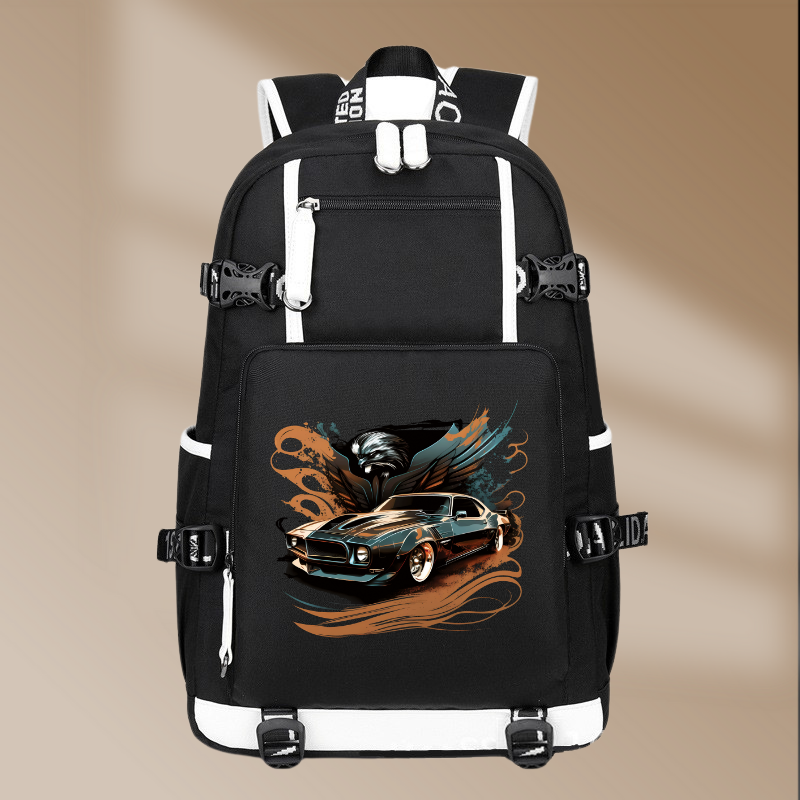 Pontiac Firebird Trans Am 1970 Design Printing Canvas Backpack