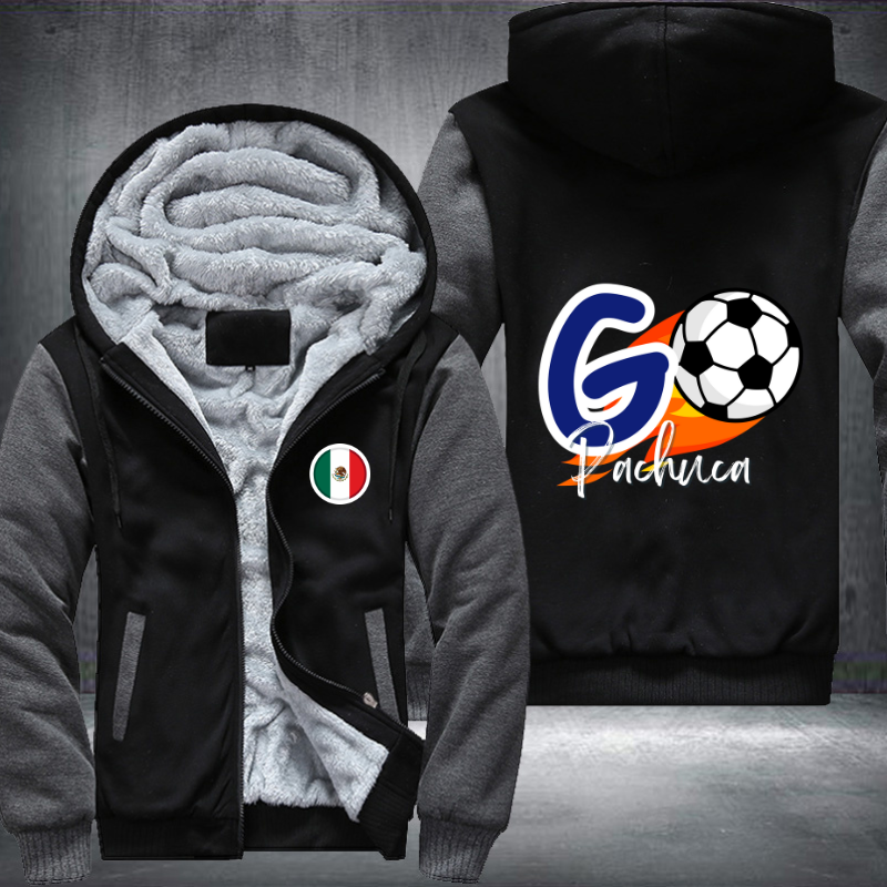 Soccer Go Pachuca Fleece Hoodies Jacket