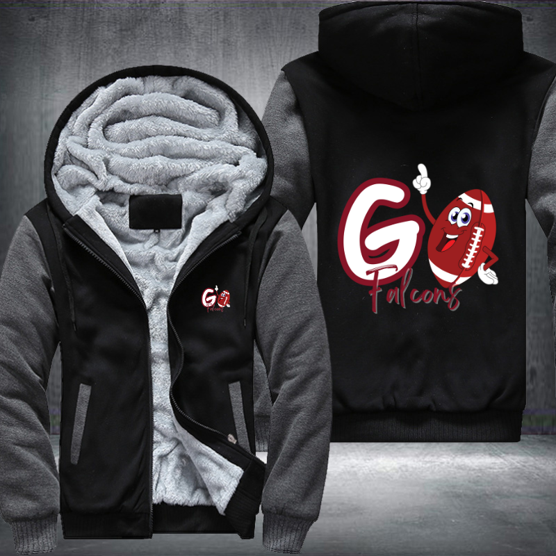 Go Falcons Fleece Hoodies Jacket