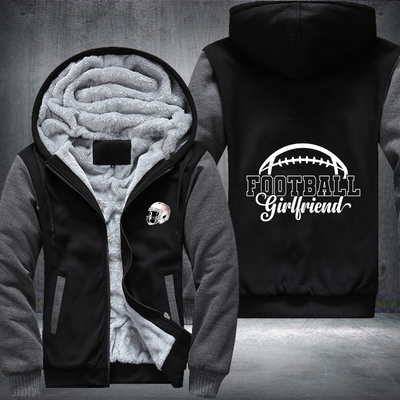 Football Girlfriend Fleece Hoodies Jacket