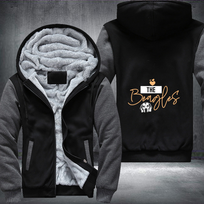 the beagles Fleece Hoodies Jacket