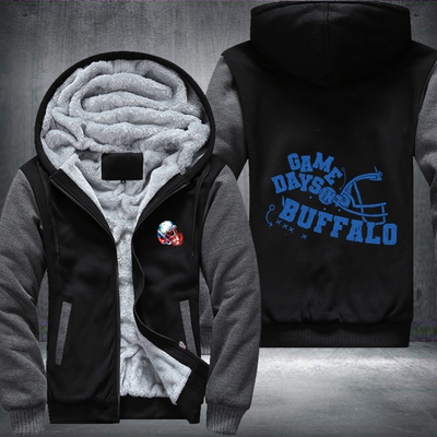 Game days in BUFFALO Fleece Hoodies Jacket