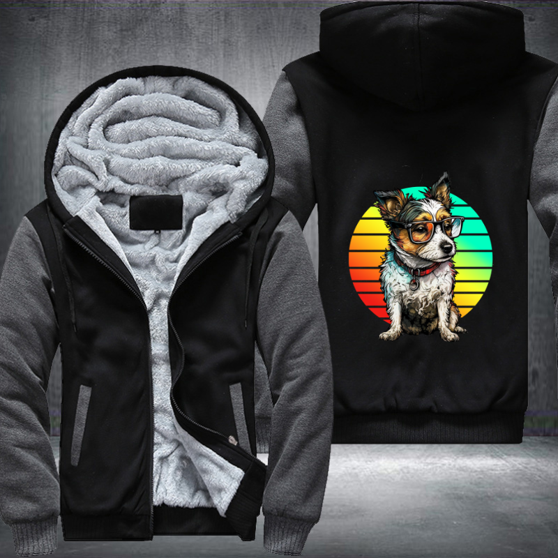 Adorable Dog Fleece Hoodies Jacket