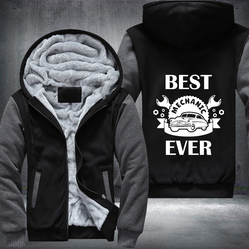 Best Mechanic Car Auto Lover Fleece Hoodies Jacket