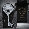Soccer Football Gold Fulham Fleece Hoodies Jacket