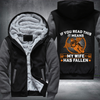 If you Can Read This It Means My Wife Has Fallen Fleece Hoodies Jacket