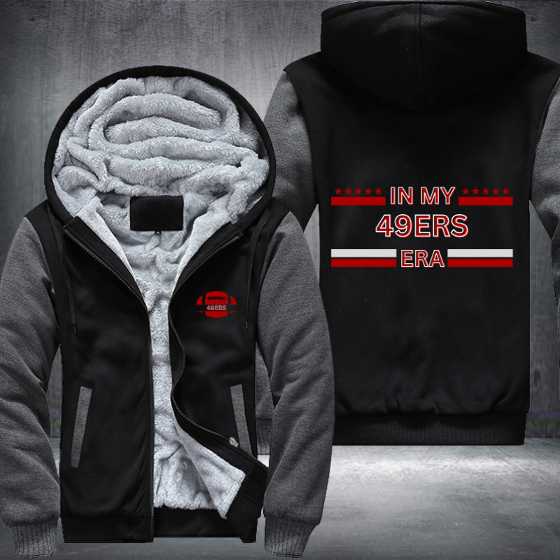 In My Football Era Game Day 49ers Fleece Hoodies Jacket