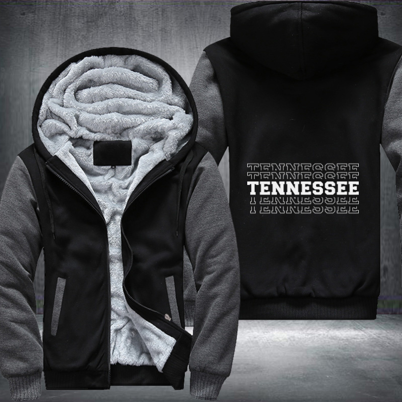 Patriotic USA State Tennessee Fleece Hoodies Jacket