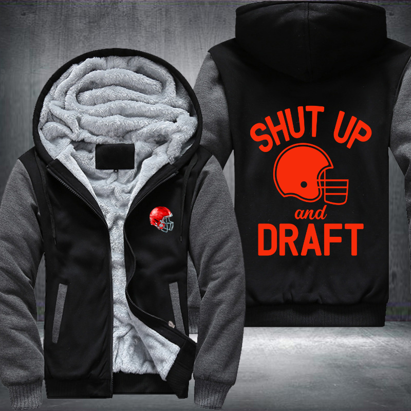 Shut Up And Draft Jacket Fleece Hoodies Jacket