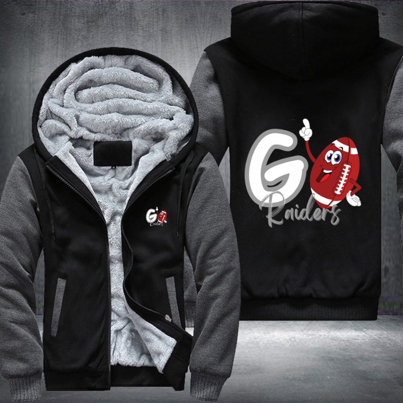 Go Raiders Fleece Hoodies Jacket