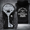 GREEN BAY WI Football mom Fleece Hoodies Jacket