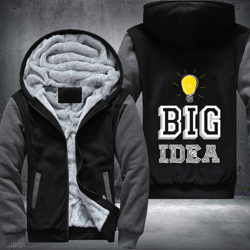 Big Idea Fleece Hoodies Jacket