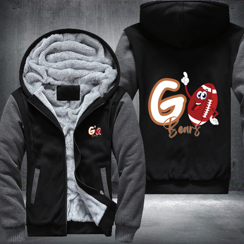 Go Bears Fleece Hoodies Jacket