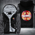 Football Party Fleece Hoodies Jacket