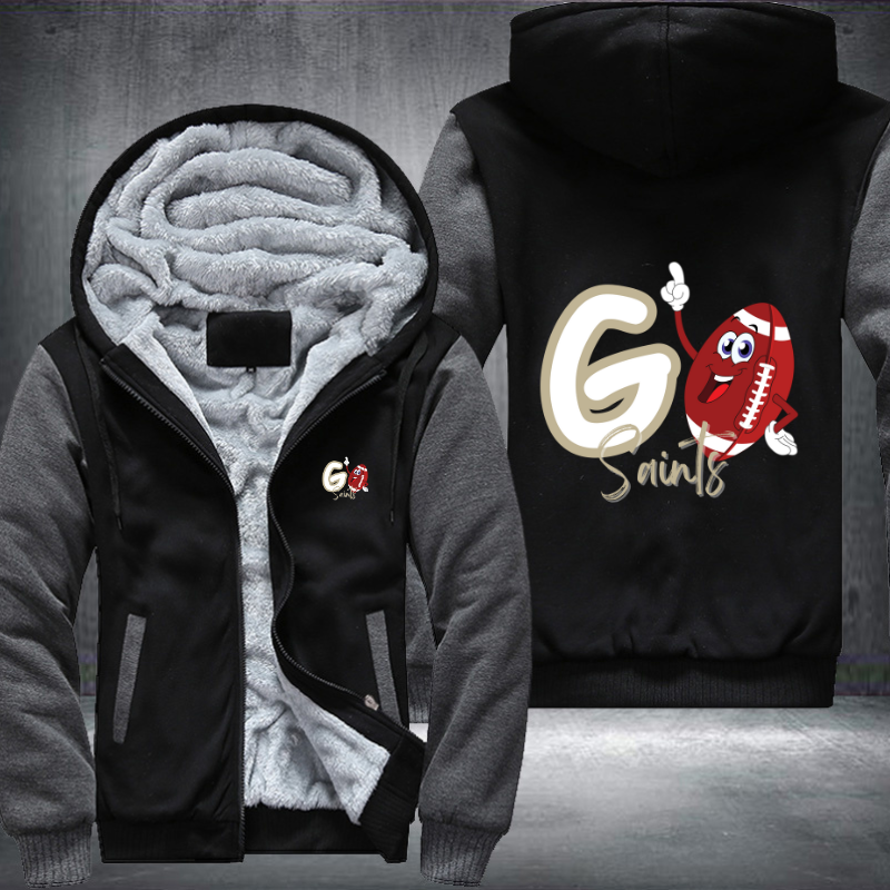 Go Saints Fleece Hoodies Jacket