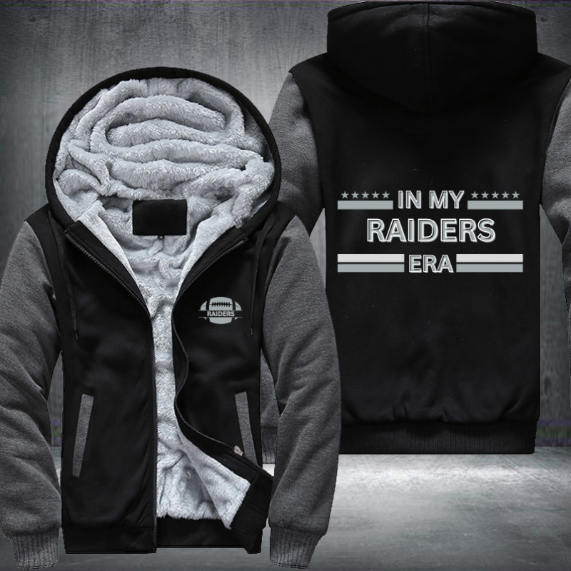 In My Football Era Game Day Raiders Fleece Hoodies Jacket