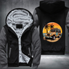 Beach Adventures with 4WD Vehicles Fleece Hoodies Jacket