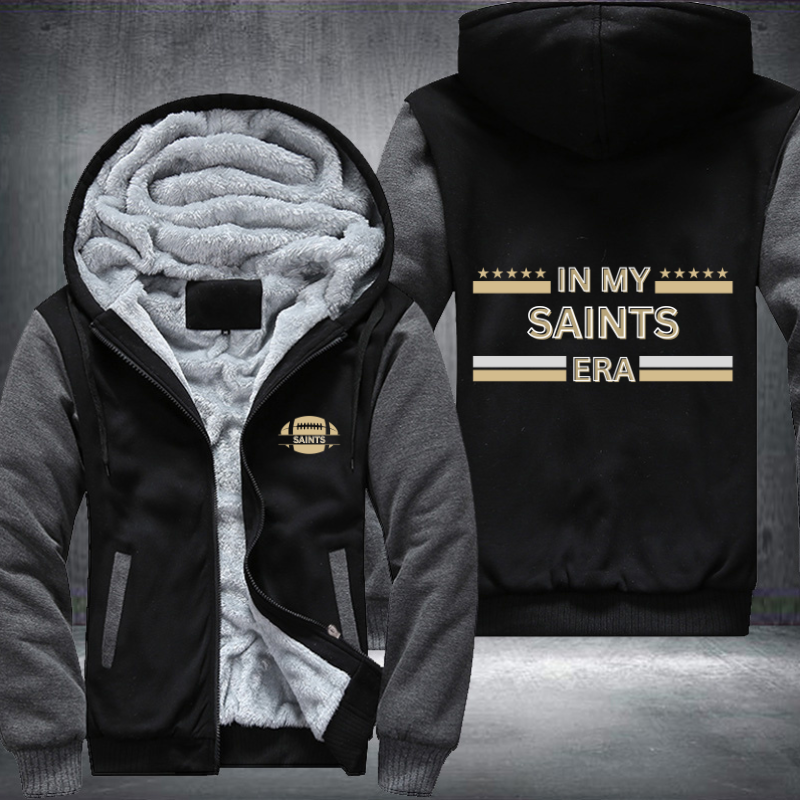 In My Football Era Game Day Saints Fleece Hoodies Jacket