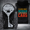 I Love One Woman and Several Cars Fleece Hoodies Jacket