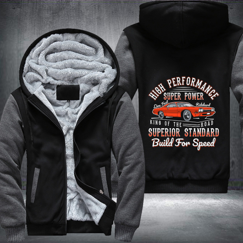 High performance ridehard car Fleece Hoodies Jacket