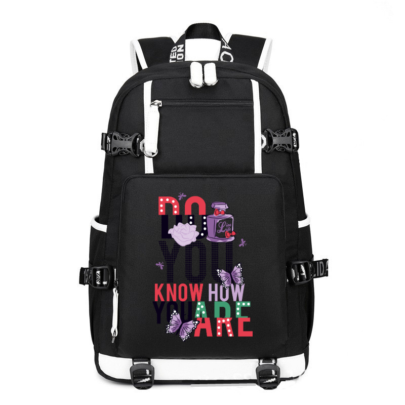 Do You Know How You Are printing Canvas Backpack