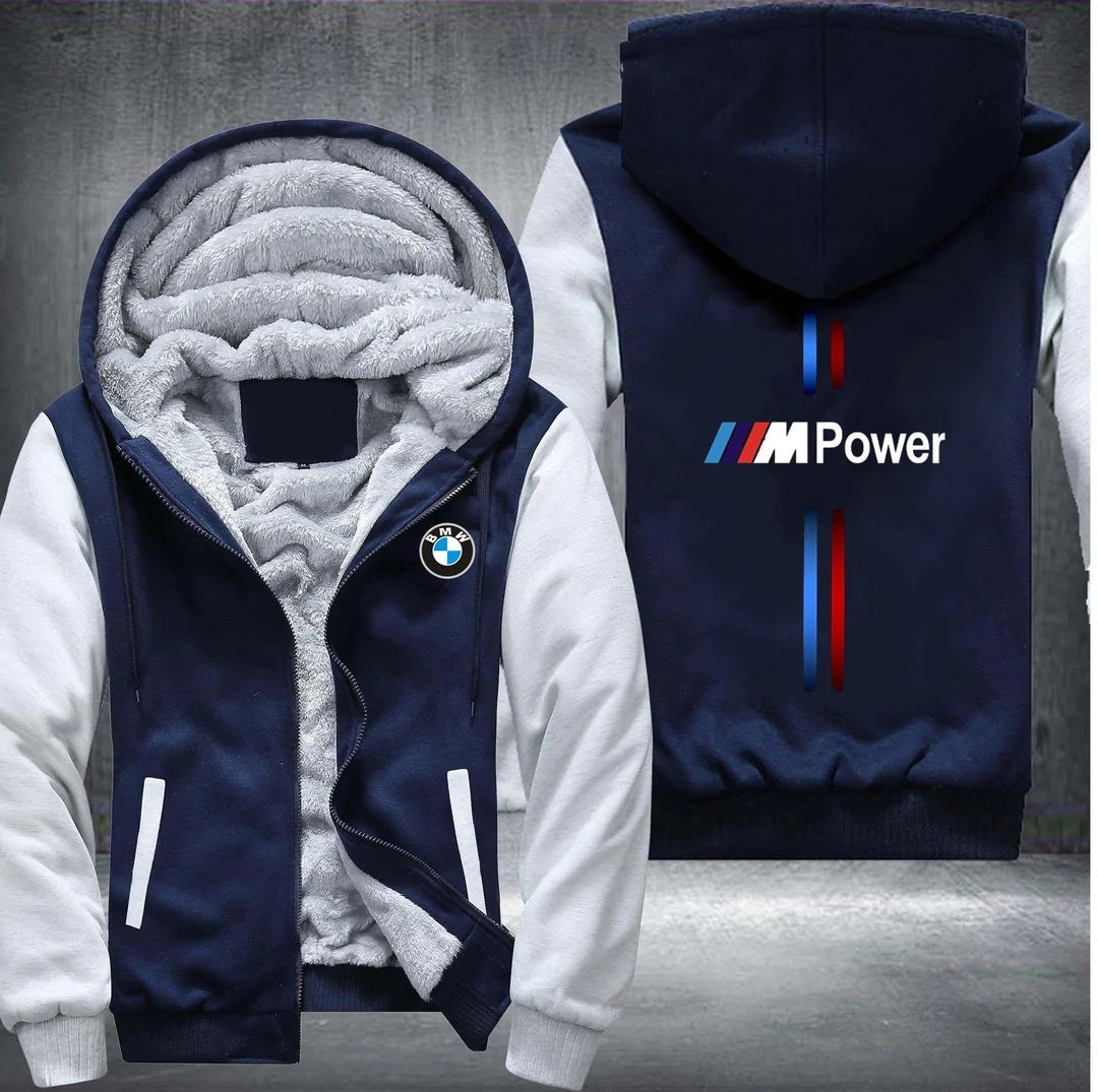 M POWER Fleece Hoodies Jacket