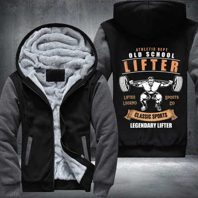 Athletic Dept Old School Lifter Fleece Hoodies Jacket