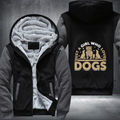 just a girl who love dogs Fleece Hoodies Jacket