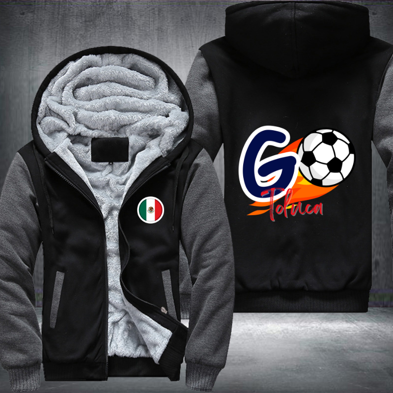 Soccer Go Toluca Fleece Hoodies Jacket