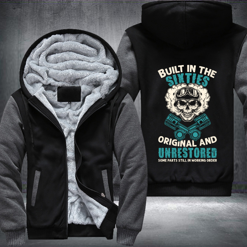 Built In The Sixties Original And Unrestored Fleece Hoodies Jacket