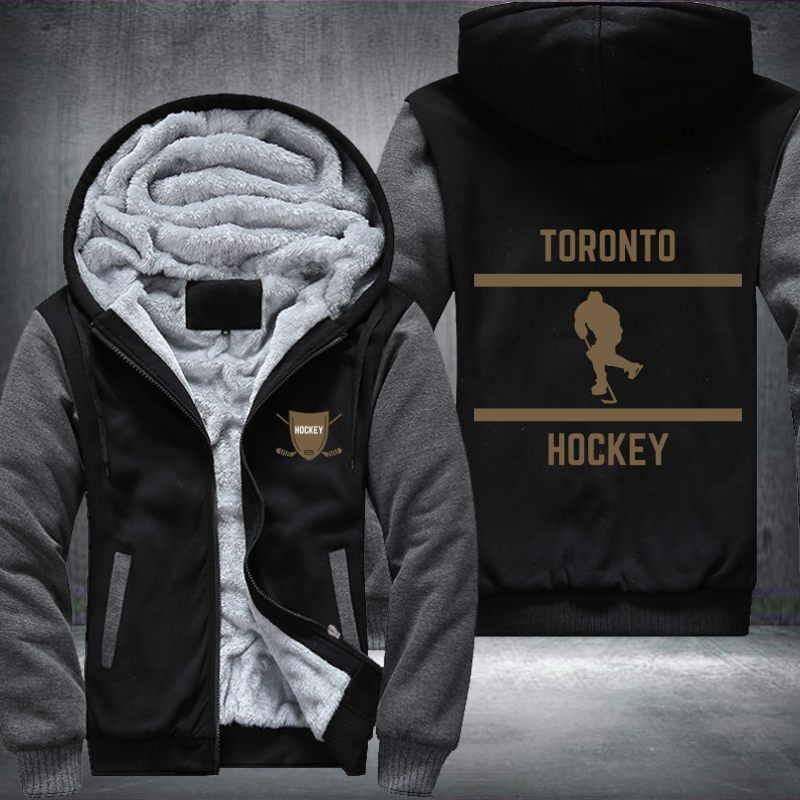 Hockey Lover City Toronto Fleece Hoodies Jacket