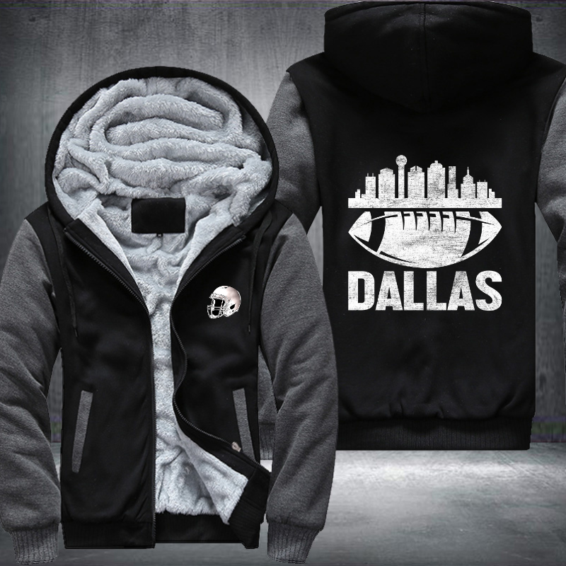 Dallas Football Fleece Hoodies Jacket