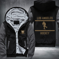 Hockey Lover City Los Angeles Fleece Hoodies Jacket