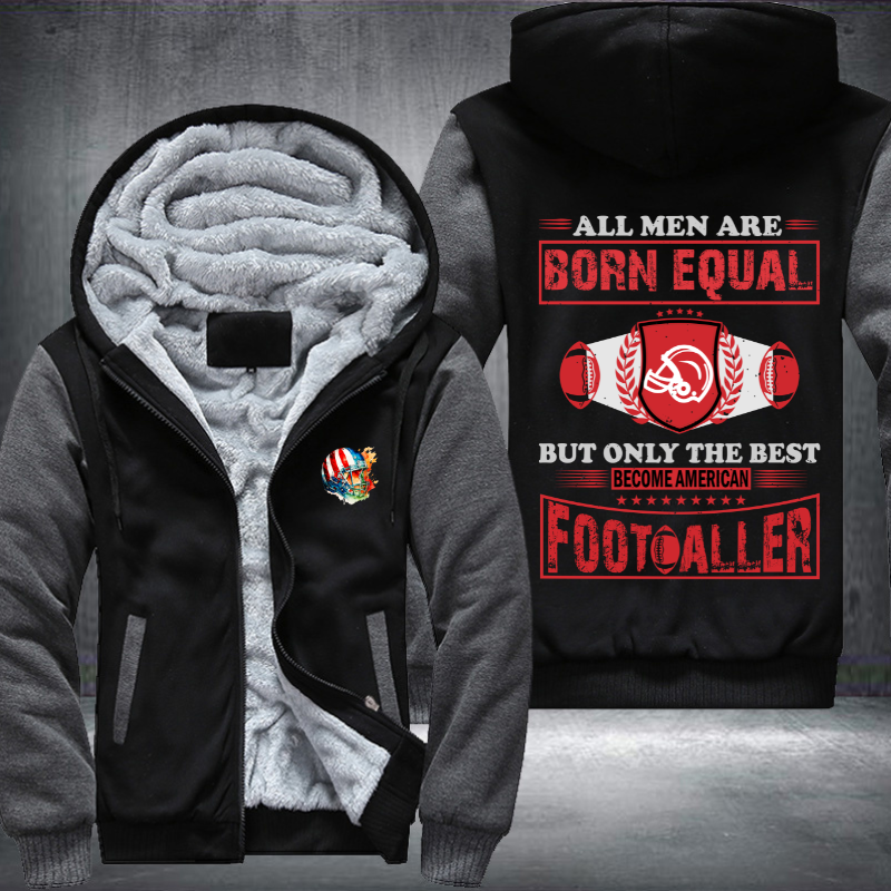 All men born equal American Fleece Hoodies Jacket