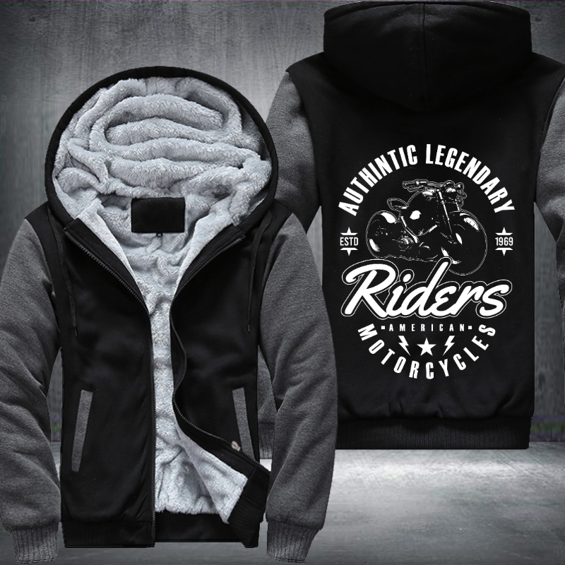 Authintic Legendary Riders Fleece Hoodies Jacket