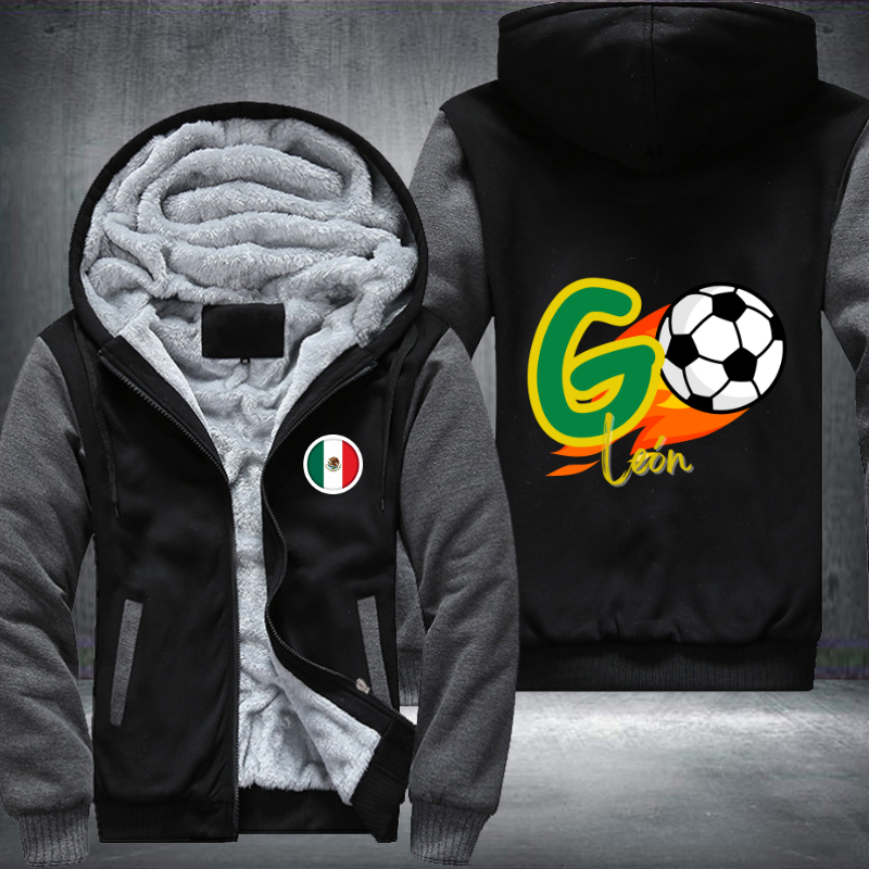 Soccer Go León Fleece Hoodies Jacket