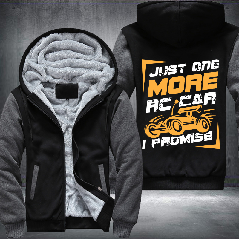 Just one more RC Car Fleece Hoodies Jacket