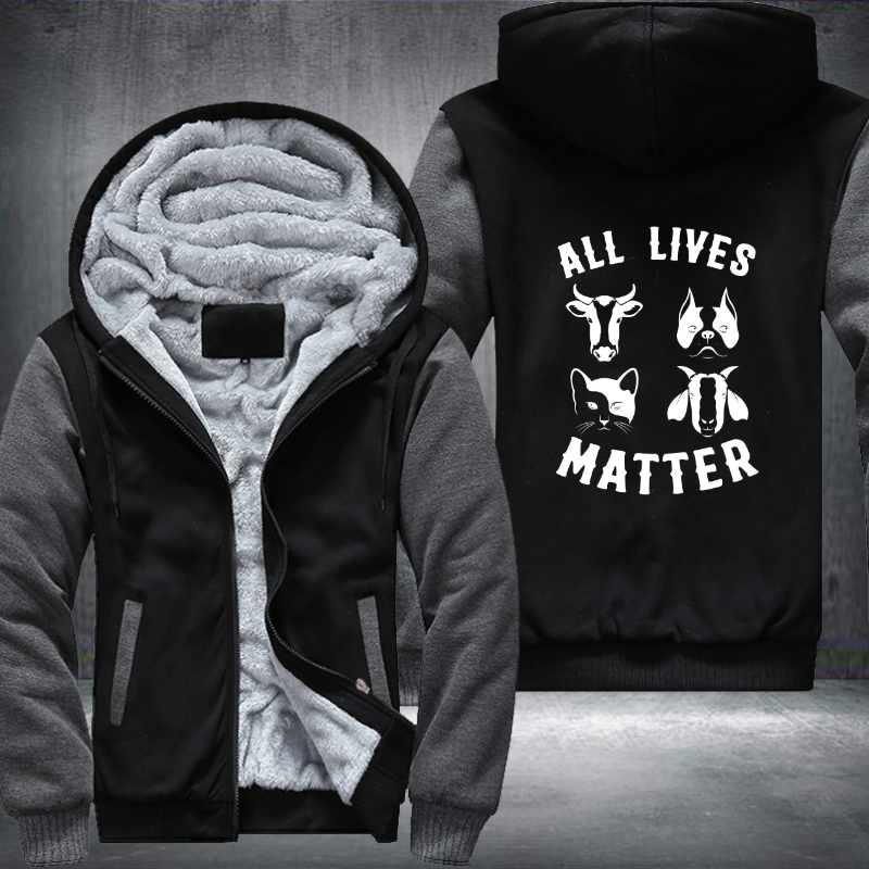 All Lives Matter Fleece Hoodies Jacket