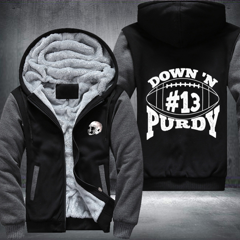 Down'N 13 Purdy Fleece Hoodies Jacket