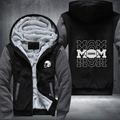 MOM Football Fleece Hoodies Jacket