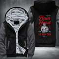 Train Hard As You Can Fleece Hoodies Jacket