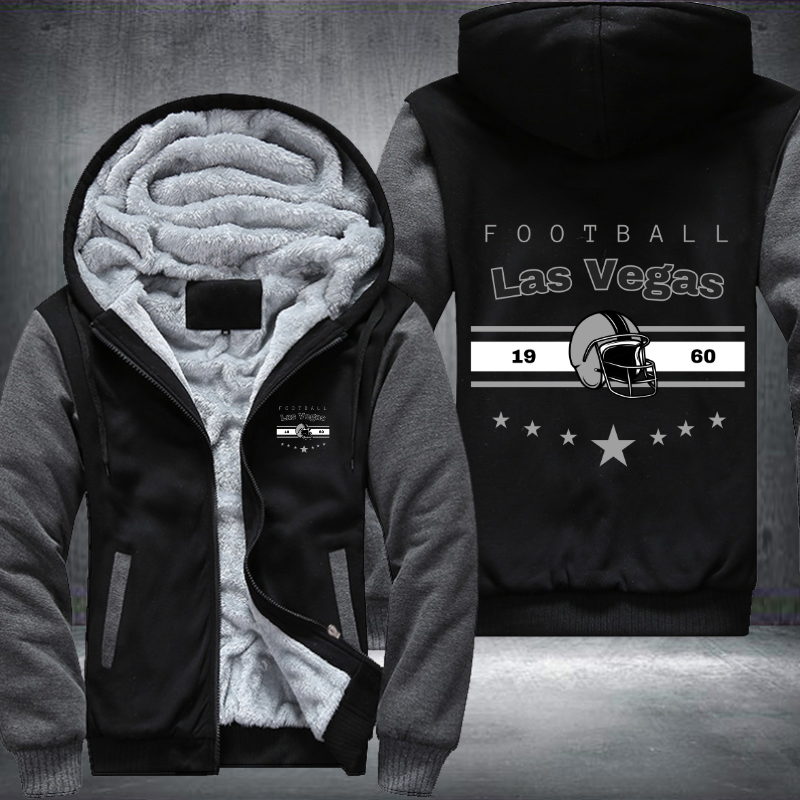 Vintage Football Las Vegas 1960 Fleece Hoodies Jacket