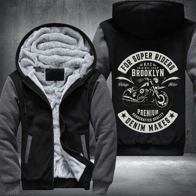 For Super Riders Brooklyn Fleece Hoodies Jacket