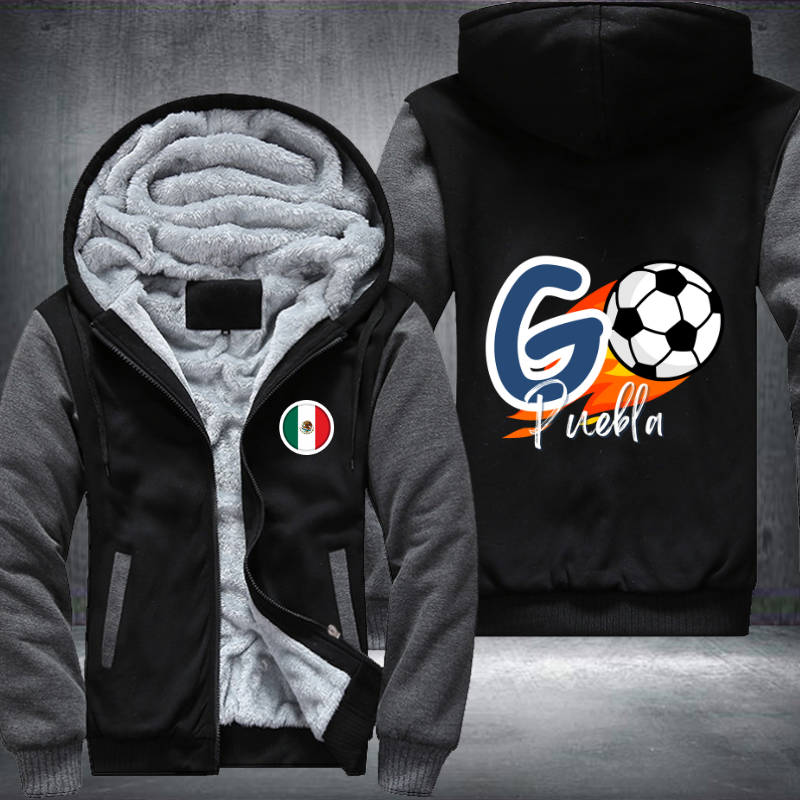 Soccer Go Puebla Fleece Hoodies Jacket