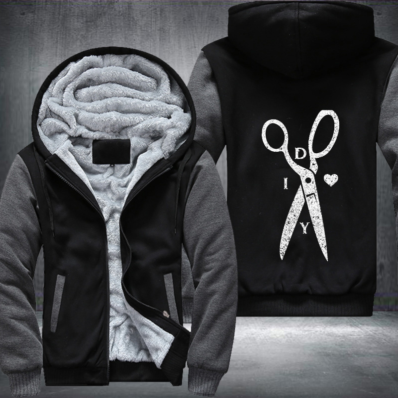 DIY Fleece Hoodies Jacket